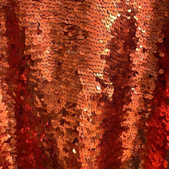 100% COTTON~VTG~SEQUIN BLOUSE~ABSTRACT~LG~ NWT - Picture 11 of 12